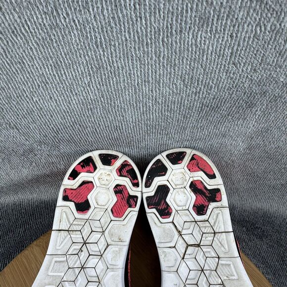 Nike Free TR Flyknit 5.0 Shoes Womens Size 7.5 Orange Pink Training 718785-800 - Picture 9 of 10